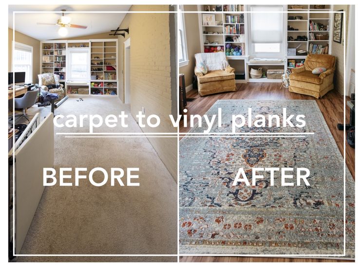 Modern carpet in living room interior