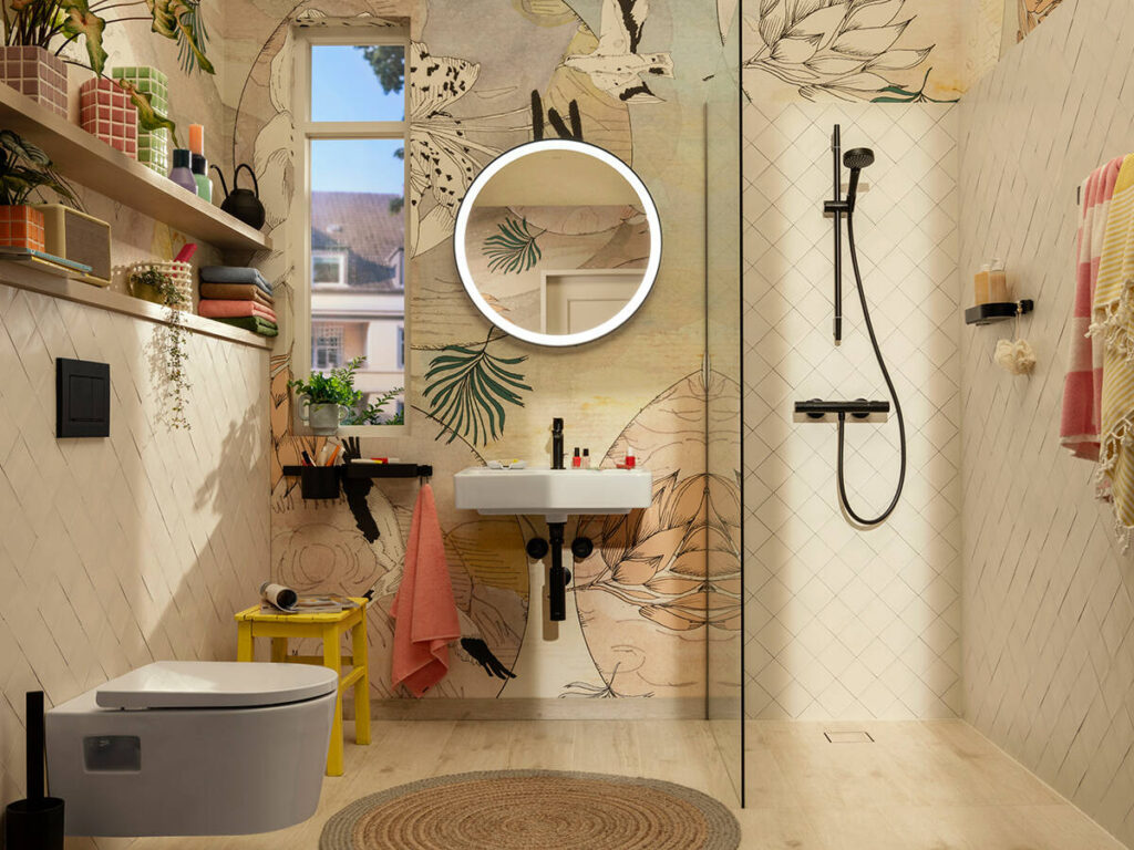Luxury bathroom design magazine cover – Infinit Interiors